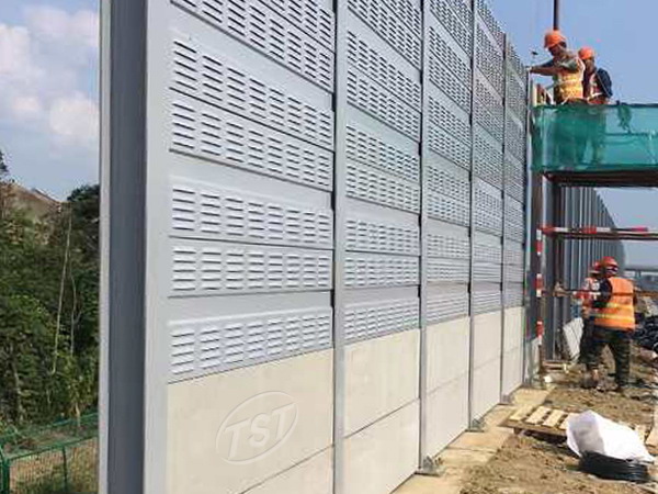 TSTC Ceramic wall panel for Road Noise Barrier